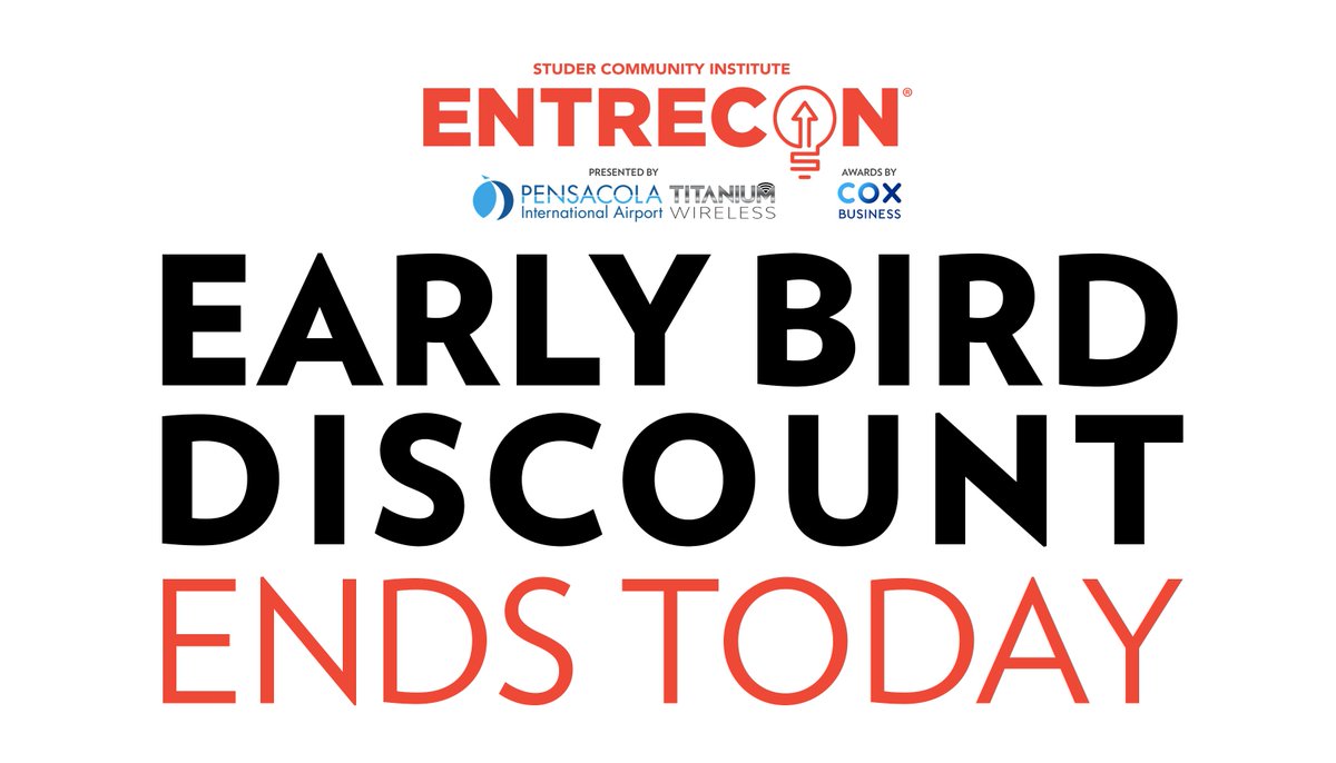 Reserve your 2-day pass before midnight tonight to save $100: tinyurl.com/xas8tauk

See you in November for THE BIG RESET! #EntreCon #EntreCon2021