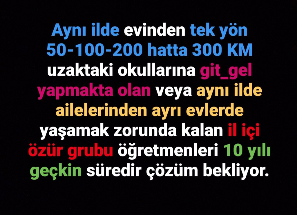 İL İÇİ ÖZÜR GRUBU OLARAK EMEKLİLİK DOLAYISIYLA OLUŞAN BOŞ NORMLARIN İL İÇİ MAZERET TAYİNİNDE AÇILMASI TALEBİMİZDİR. <a href="/ziyaselcuk/">Ziya Selçuk</a> <a href="/safran1958/">Mustafa SAFRAN</a> <a href="/omerinan06/">Ömer İNAN</a> @demiiryakup <a href="/FeyzullahCiftci/">Feyzullah CİFTCİ</a> <a href="/turedi_adem/">AdemTüredi</a> <a href="/AnginErhan/">Erhan ANGIN 🇹🇷</a> <a href="/okancbn/">Dr. Okan Çoban</a> <a href="/ademcilek/">Adem ÇİLEK</a> <a href="/ukilic3/">Uğur Kılıç</a> <a href="/mmustafayavuz/">Mustafa Yavuz</a> <a href="/adnanboyaci/">Adnan BOYACI</a> <a href="/TiyekliRidvan/">Rıdvan Tiyekli</a>