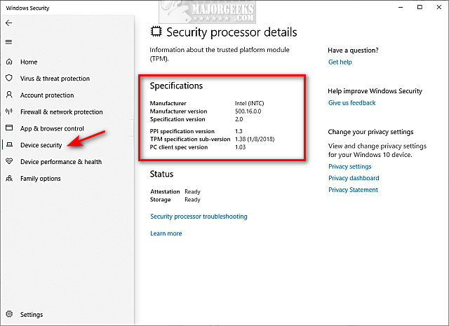 majorgeeks's tweet image. Here's 6 ways to see if your computer has a Trusted Platform Module (TPM) without downloading an app  - majorgeeks.com/content/page/t…
#trustedplatformmodule #TPM #Windows11 #Windows10 #TechTips #TechTutorial #TechSupport #TipsAndTricks #HowTo