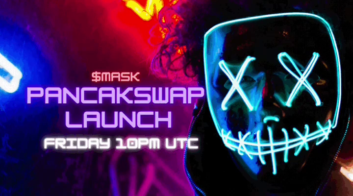 FinanceMasked's tweet photo. Pre-sale is over! Be ready for Pancakeswap launch at 10PM UTC https://t.co/Ep7pdyijKe