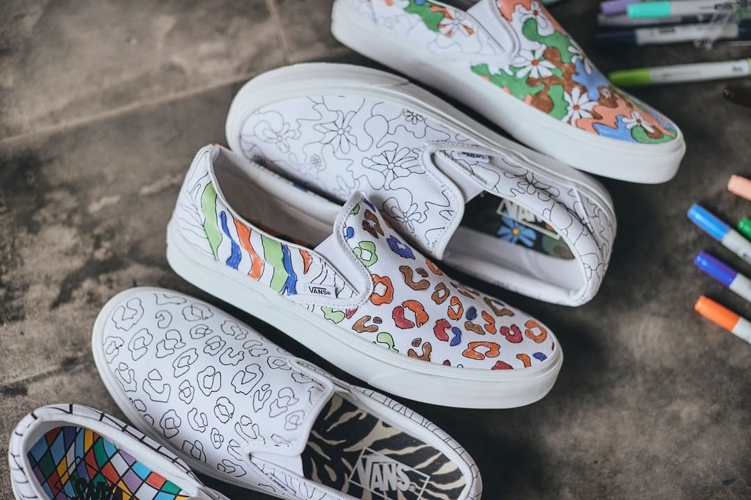 vans u. classic slip-on graphic