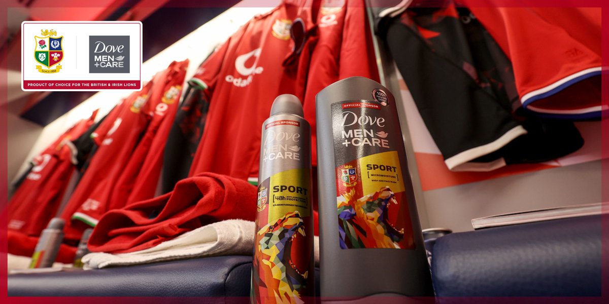 🚨 COMPETITION TIME 🚨

Want to #WIN a signed @LionsOfficial jersey, a Lions rugby ball and a Limited Edition wash bag?

For a chance to win, follow <a href="/DoveMenUK/">Dove Men+Care</a> &amp; tag who you will be watching the #LionsRugby game with! 🦁🏉

18+ UK&amp;I only. Full T&amp;C's here - bit.ly/3jwXOk1