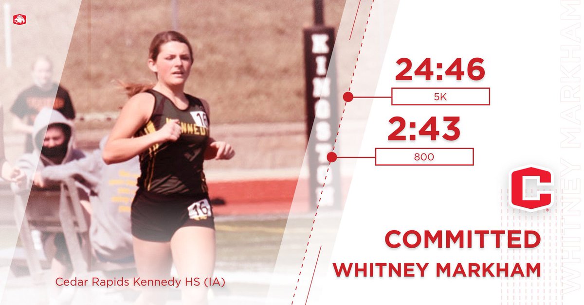 DutchXCTF's tweet photo. Join us in welcoming Whitney
Markham to the Dutch family
from Cedar Rapids Kennedy
High School!

#DutchXCTF #GoBigRed https://t.co/bVt9NkiXrf