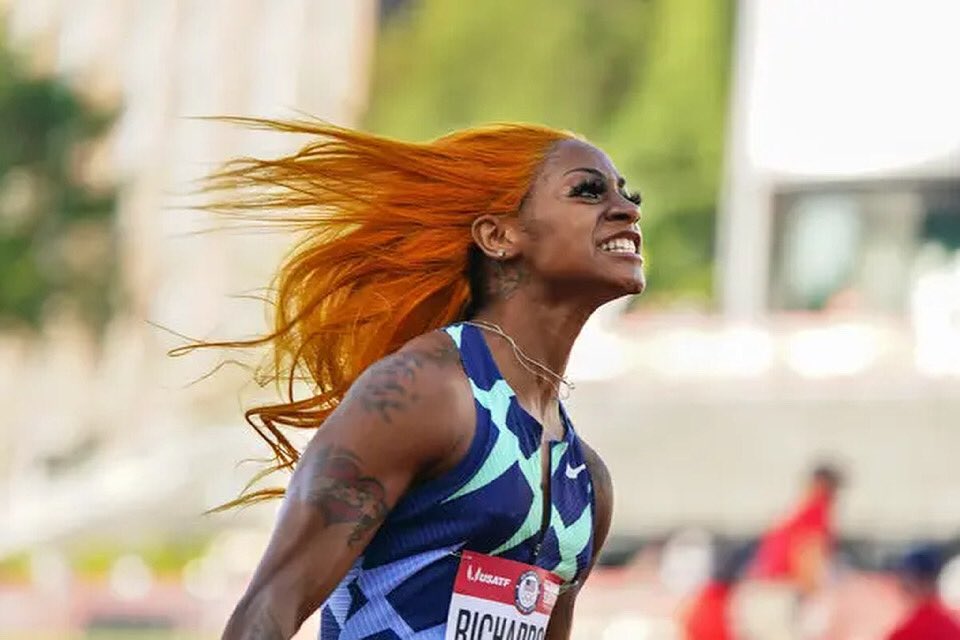 GirlTrek's tweet photo. Legalize.

Educate.

Let Sha’Carri sweep the 2021 Olympics. 

We support you @itskerrii! https://t.co/rB7OT4iMAj
