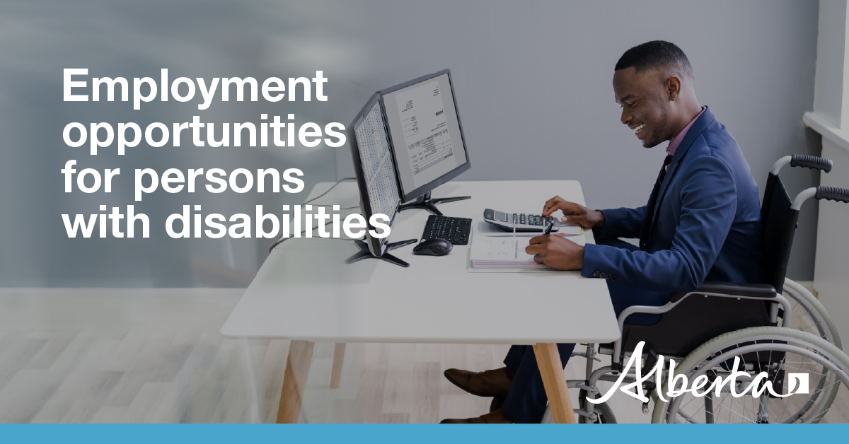 ABSupports's tweet image. Are you an Albertan living with a disability who graduated in the past 5 years from high school or post secondary seeking a new career opportunity? We have 15 opportunities available to individuals living with disabilities. Apply:  lnkd.in/gjUhNs3  (Closes: July 7, 2021)