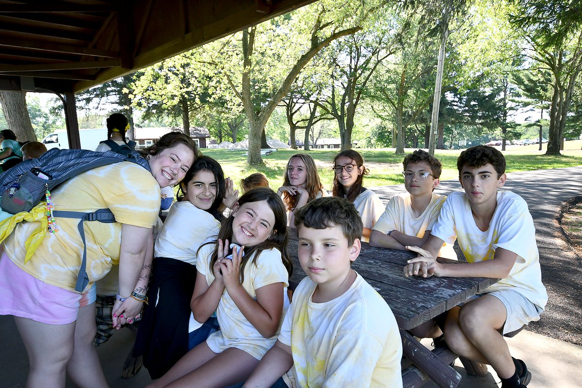 NWICatholic's tweet photo. More than 80 youth participants and nearly 30 staff members joined in Week Two of the annual Catholic Youth Organization Summer Camp at the diocesan Camp Lawrence grounds in Porter County on July 1. Immersed in “Spirit Week” campers participated in trivia hunts, walks and prayer. https://t.co/CJbsNJE9Uw