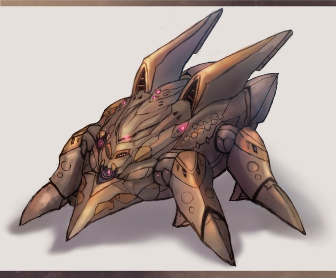 この前の虫っぽいメカがそれとなく完成!(*'ω`)
名前は【ガルガスド】設定はまだできておりません! 