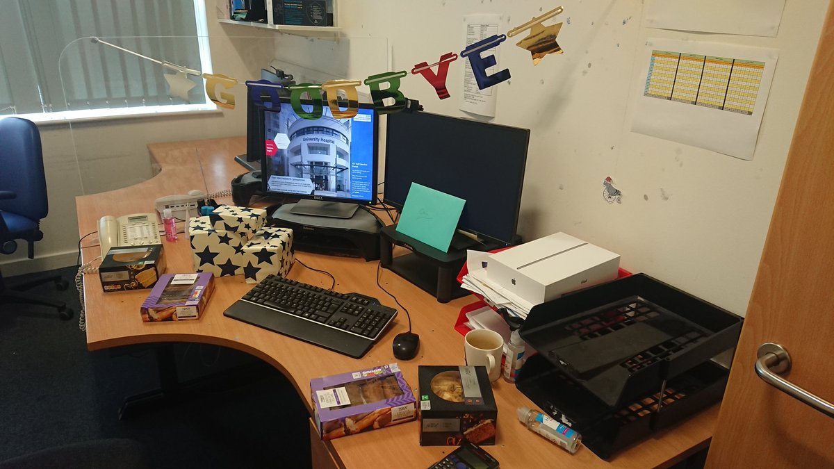 When you move on from the best team ever <a href="/uhcw_inf_con/">Infection Prevention Control 💙</a>