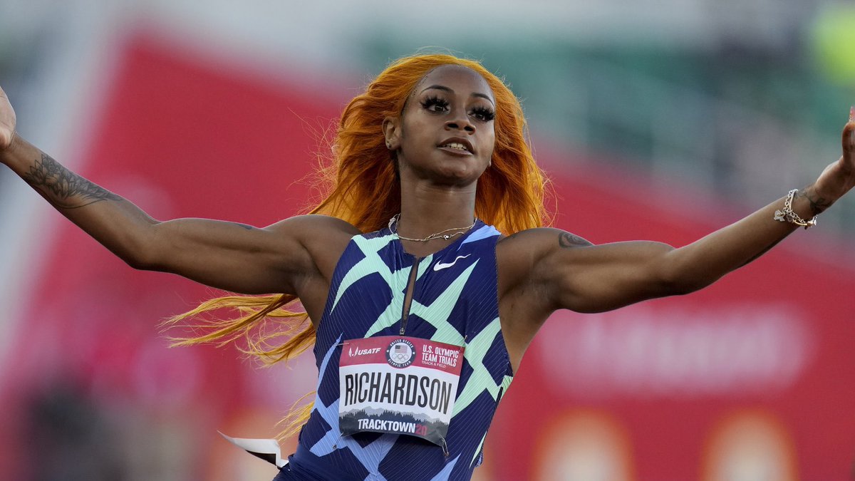 LRiddickESPN's tweet photo. Prioritizing banning an athlete from competing in the Olympics for smoking weed at the trials, given all the other BS we don’t prioritize or hold people accountable for, is peak 2021. Rules are rules, I get it,  and she has accepted responsibility for it. This is embarrassing. https://t.co/PXzDaVe8Tg