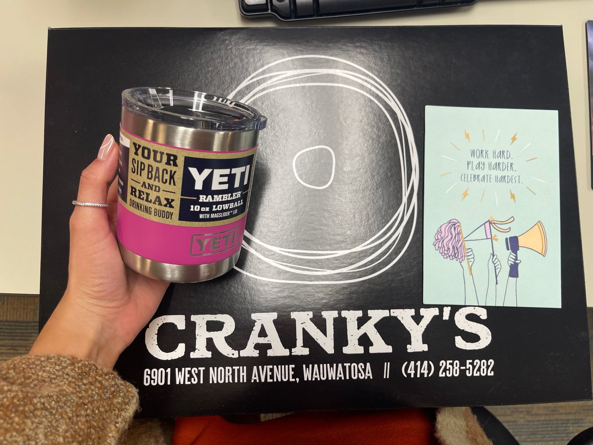 I am beyond grateful for the team I have at <a href="/WISN12News/">WISN 12 NEWS</a>.
Huge shout out to the morning team...you make waking up before 2AM way worth it. 

Thankful for you all!
<a href="/CrankyAls/">Cranky Al</a> 
<a href="/YETICoolers/">YETI</a>