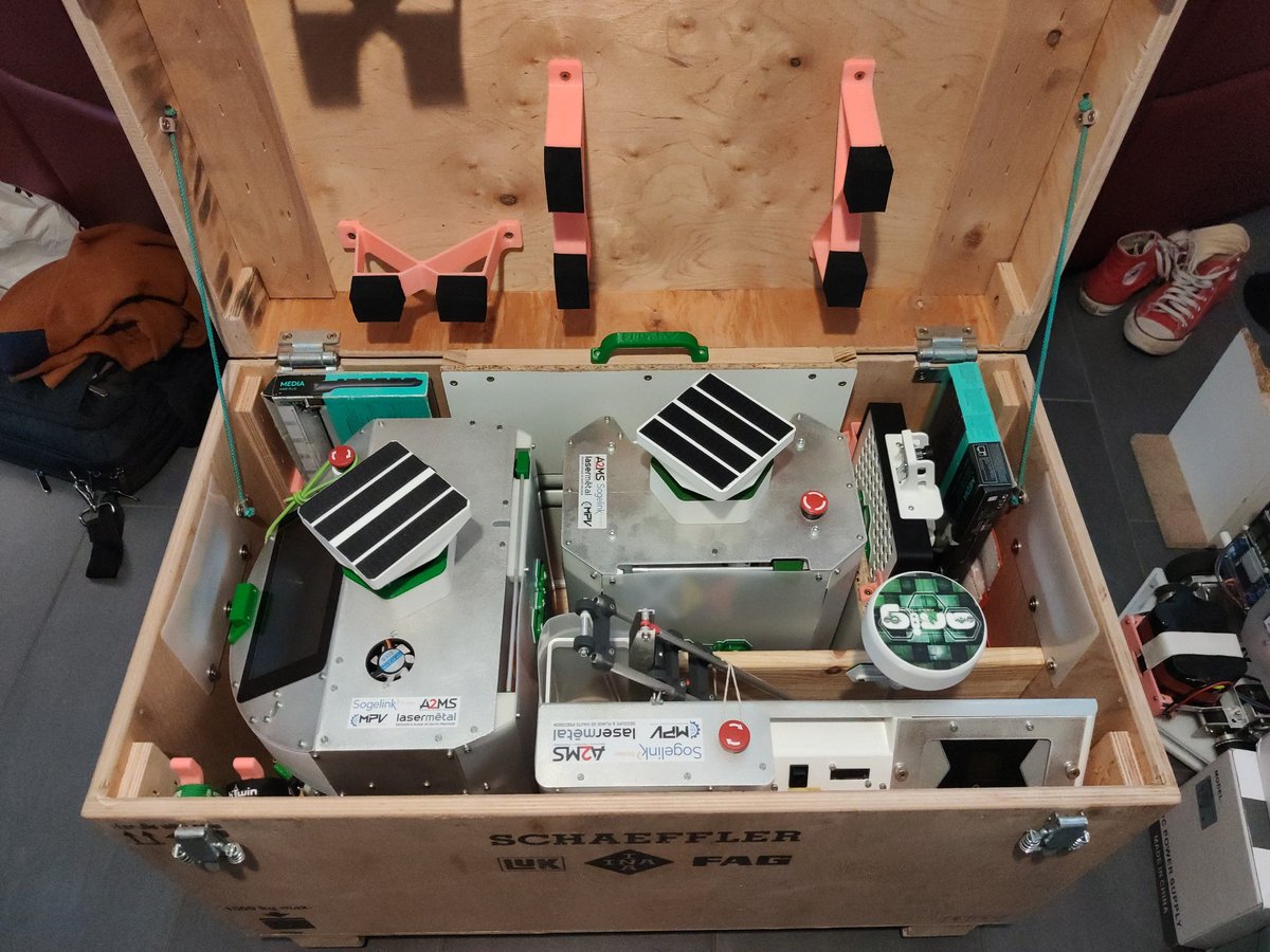 arig_robotique's tweet image. Nous sommes prêt à prendre les voiles pour la #cdr2021