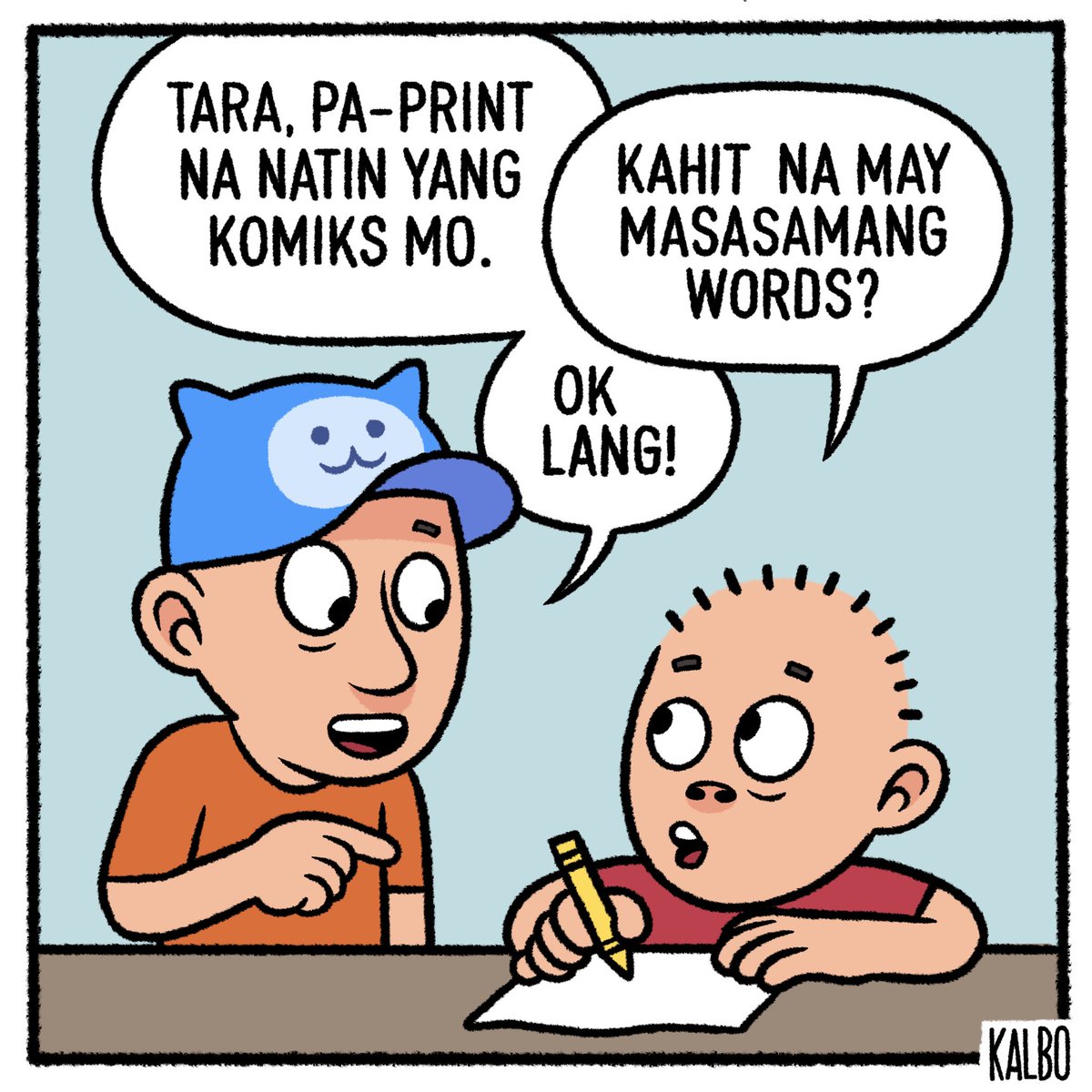 Happy Birthday @paoloherras ! 🎈
Thank you for taking a chance in publishing TK thru @KomiketPH . I didn't think any publisher would be willing to take a risk on such a polarizing artist like me. Here's to more books with bad words hahaha cheers! 🍺 