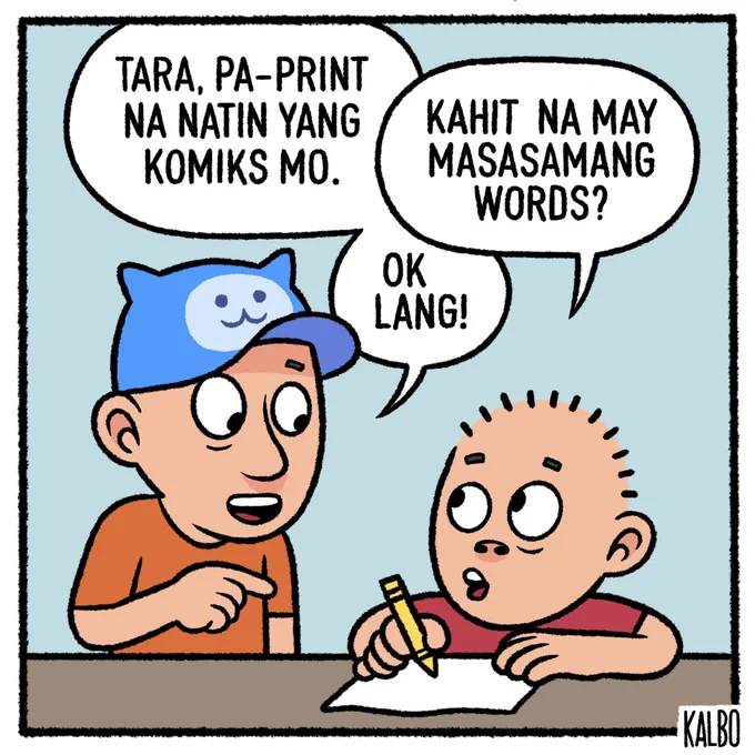 Happy Birthday @paoloherras ! 🎈
Thank you for taking a chance in publishing TK thru @KomiketPH . I didn't think any publisher would be willing to take a risk on such a polarizing artist like me. Here's to more books with bad words hahaha cheers! 🍺 