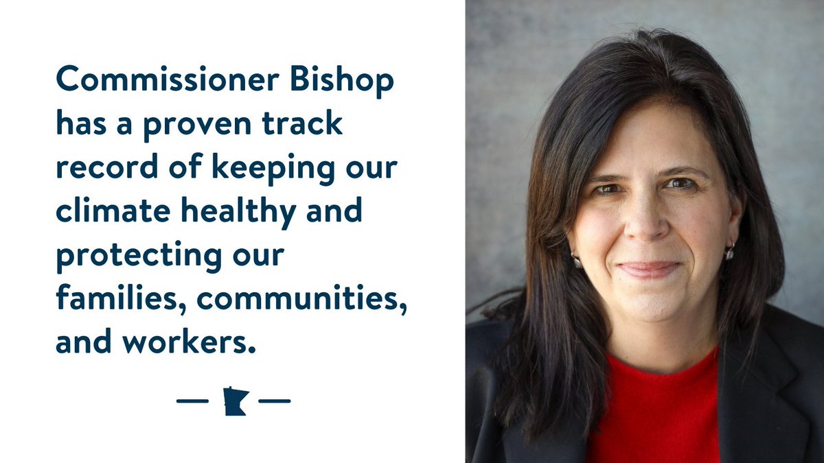ConservationMN's tweet photo. As commissioner of the @MnPCA, @LBishopw has taken important actions to protect the health of all Minnesotans and the quality of our air and water. She’s doing a great job! #mnleg https://t.co/15m9PZAFCU
