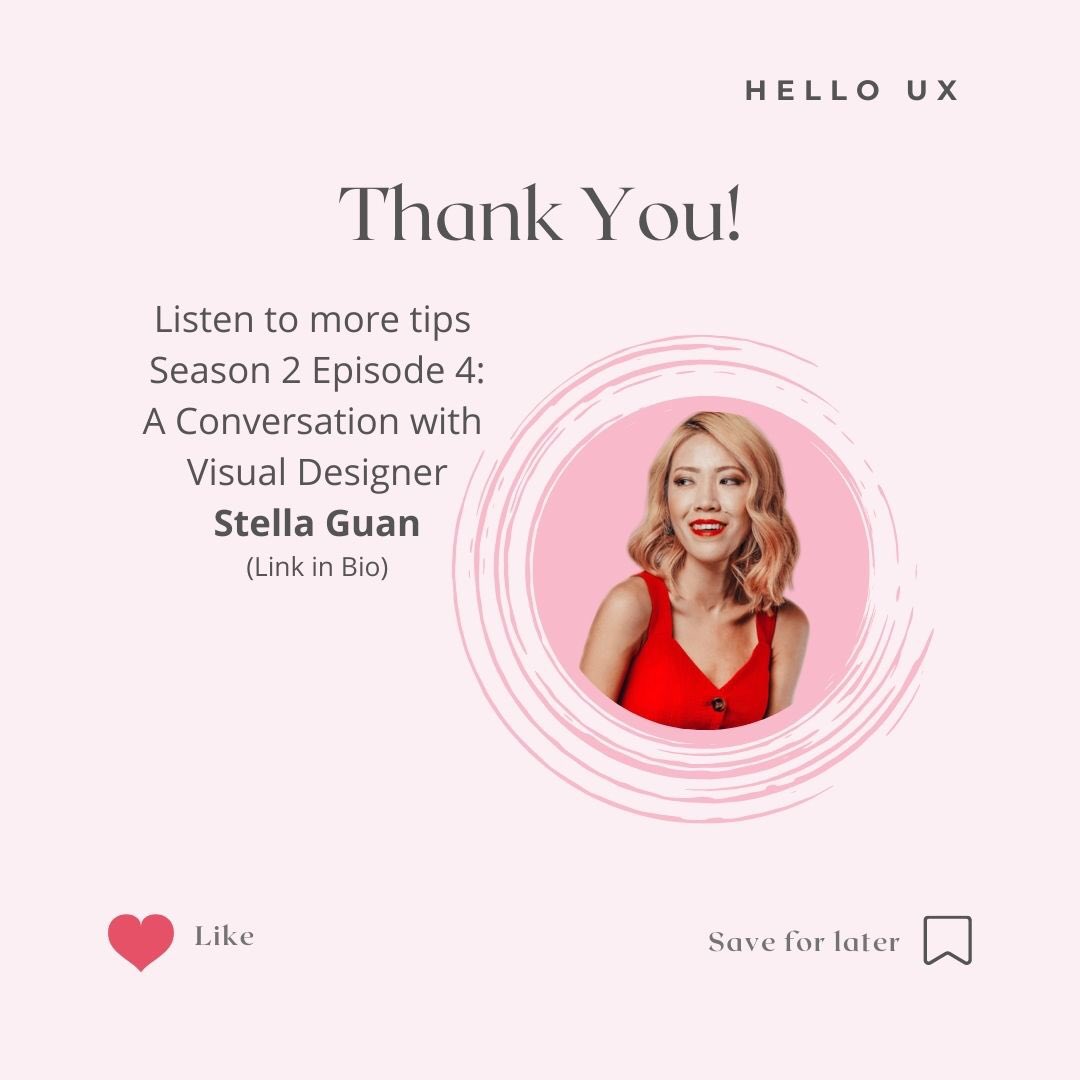 helloux_design's tweet image. Learning a new skill?, No worries! We got you! @stellaguan offers some helpful tips, yayyy Go You!!! 
#uxdesign #helloux #diversevoices #womenintech #stellaguan #visualdesigner #pathunbound #womanpreneur #womanboss #bossbabe #chingona