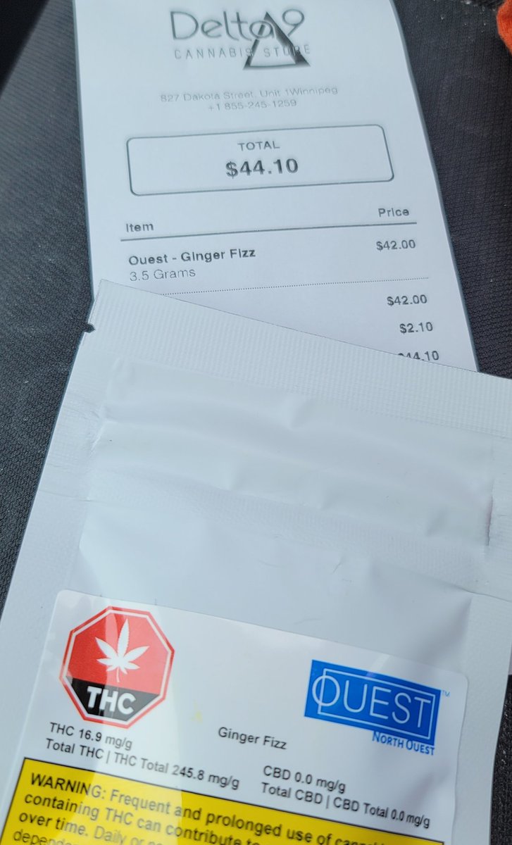 Mario204Super's tweet photo. Strike 3 :( @Delta9BioTech #D9Dakota #Delta9Dakota 3rd time at this store i was super disrespected and unwanted as a customer, after all the good and many dollars I've pumped in to your brand #D9. Luckily i scored #GingerFizz by @ouestcannabis, my last purchase here is super πΏπ¨ https://t.co/n5atH9xHg2