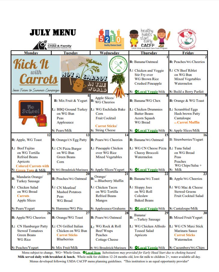 tcheadstart's tweet image. Our focus food in July is CARROTS!  What is your favorite way to eat carrots?