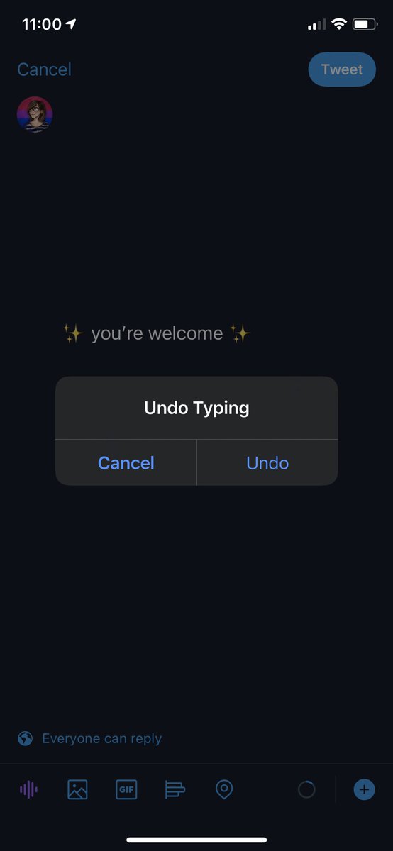 danidonovan's tweet photo. iPhone ✨keyboard features✨ not everyone knows (thread):

1. Undo typing

(Shake your iPhone up + down) https://t.co/VArcISIvOL