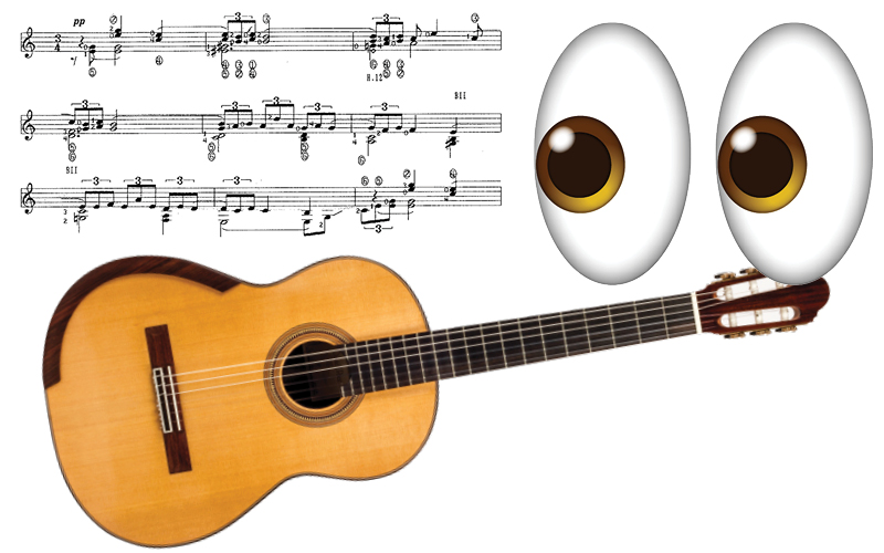 Musical sight-reading requires the player to absorb more than one or two notes at a time. The eye should be scanning ahead rather than proceeding at the same rate as the fingers. #classicalguitar

What are your tips for becoming a better sight-reader?

classicalguitarmagazine.com/beginner-guita…