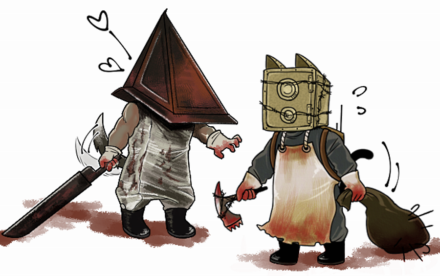 TCOTNCCIRCUS — Pyramid Head Fanart