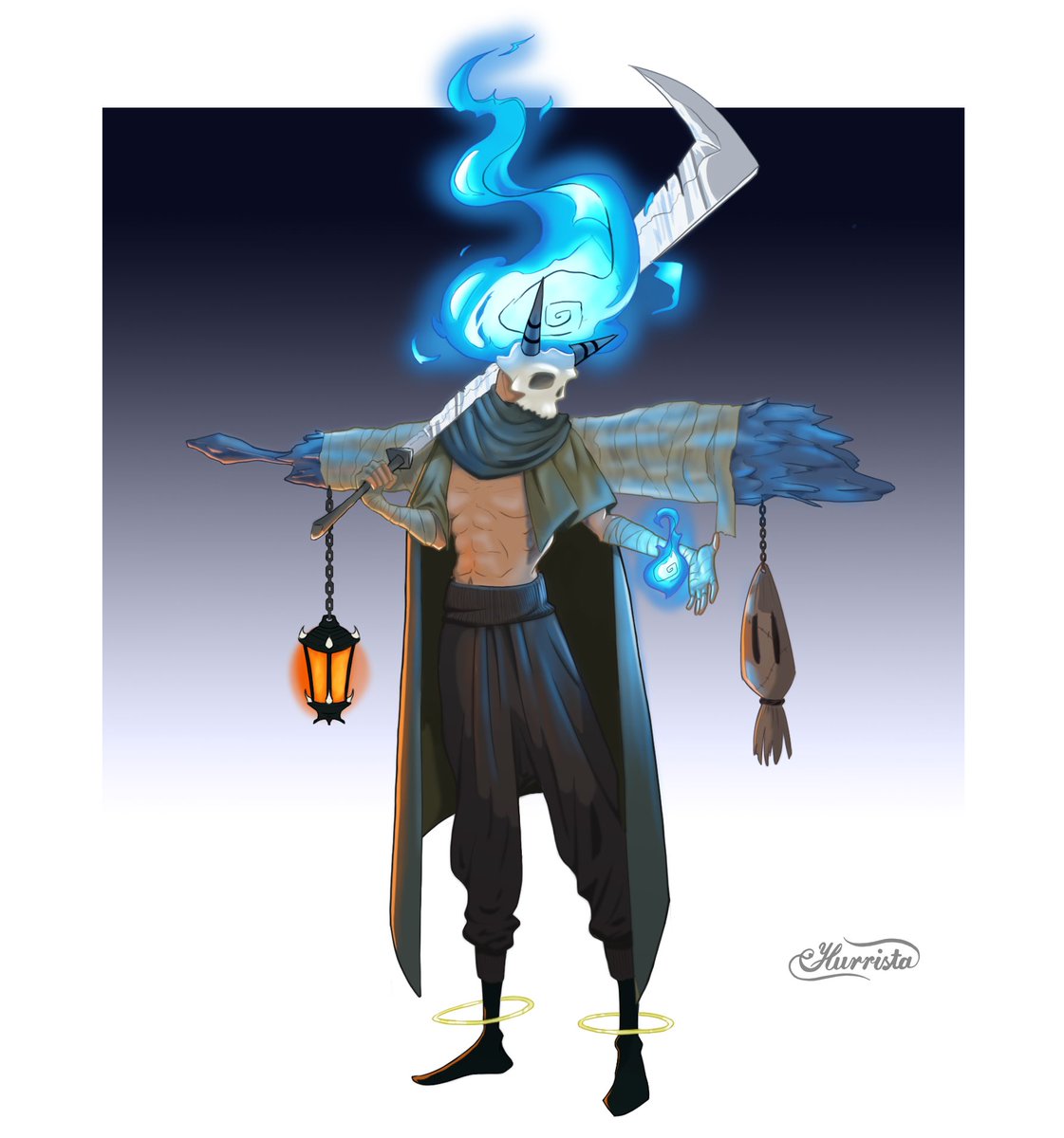 hurrista's tweet photo. A soul keeper who abuse dead humans soul for having fun

#digital_paint #character_design #character #hurrista #art https://t.co/qQVggpKcgB