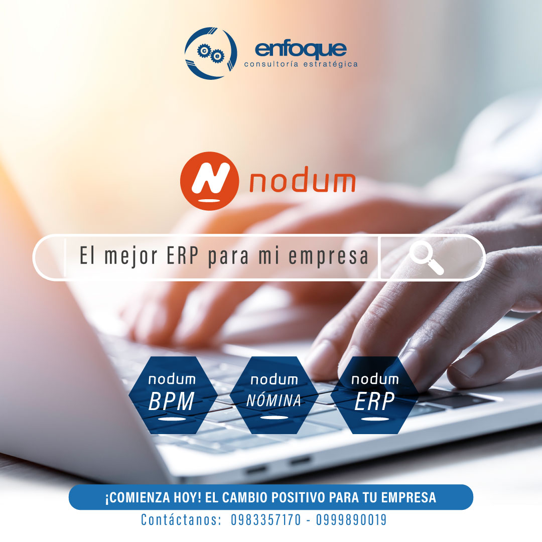 Beneficios de  Nodum ERP
- Reducción de carga de trabajo 
- Mejora en producción
- Seguimiento de cronograma 
- Encuentra fallos en tu proceso administrativo
- Control de ventas
- Tu contabilidad procesada al instante

Contamos con estos y muchos más procesos para  tu empresa.