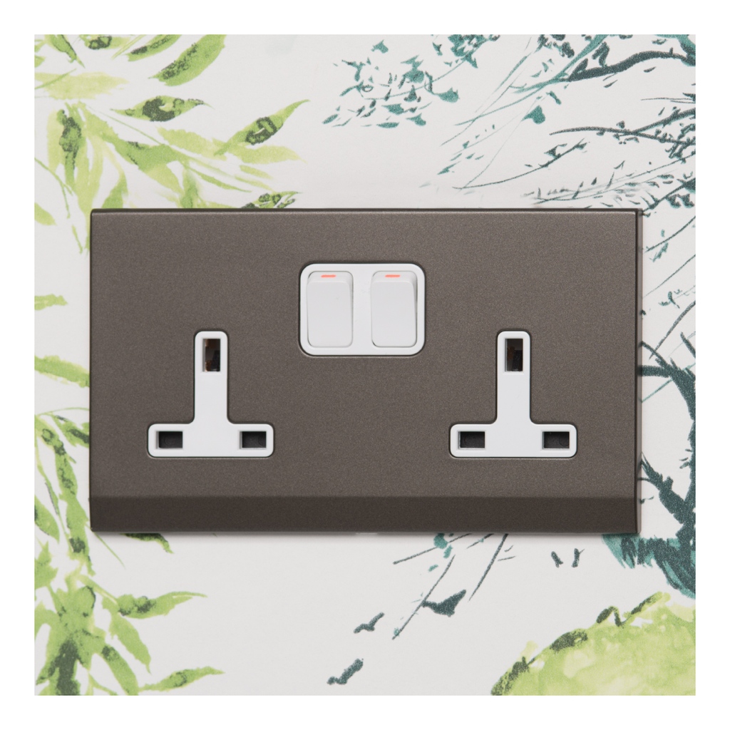 Switches and sockets don't need to be white. Break the mould and try our mid-grey simplicity switches. retrotouch.co.uk/plug-sockets/s… #sockets #retrotouch #walloutlet #interiordesign