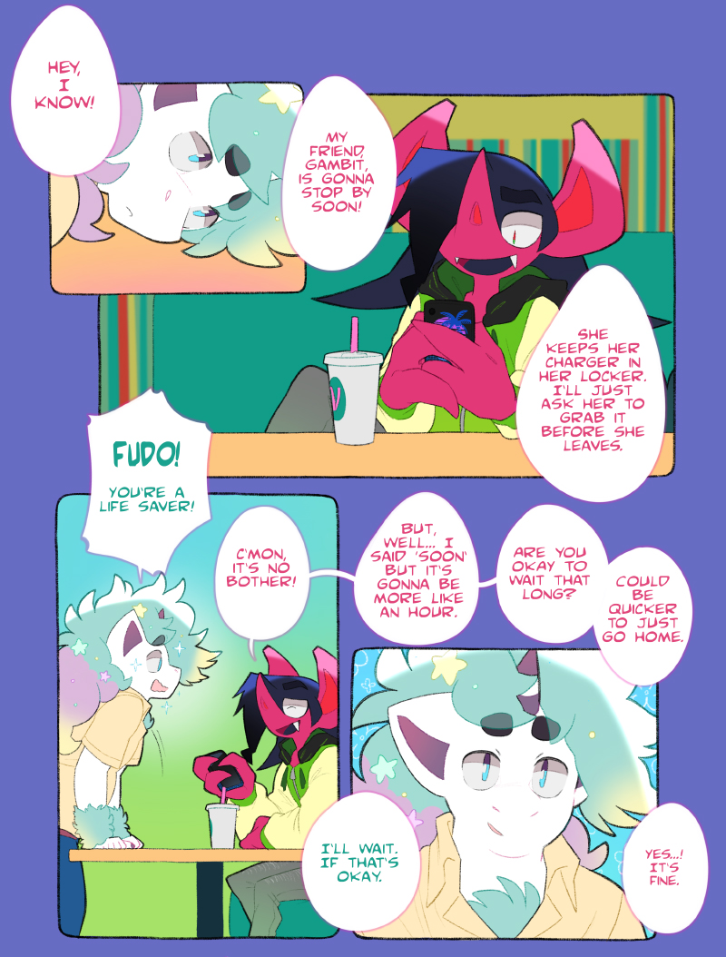 Fudo & Casper 08: Lost and Found (3/3)
Look at they... I just want they to be happy (like I'm not the one person with that power). 