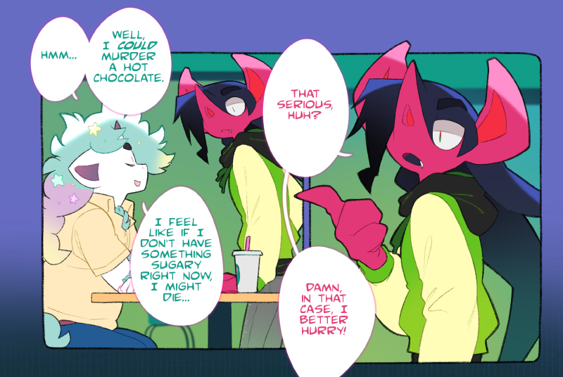 Fudo & Casper 08: Lost and Found (3/3)
Look at they... I just want they to be happy (like I'm not the one person with that power).
