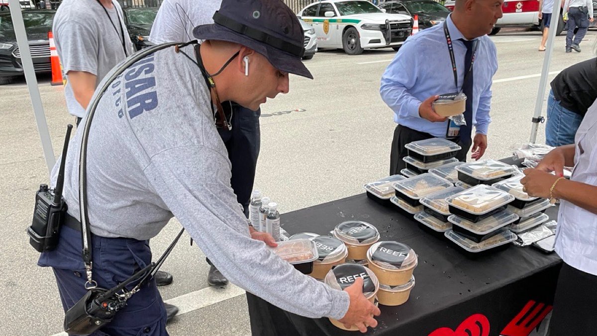reeftechnology's tweet photo. Thank you to @mayordaniella for her leadership &amp; resolve in providing continuous support to the #Surfside community. #REEF will continue to do its part in helping provide support for the families &amp; the first responders in any way we can in the weeks to come. #surfsidestrong https://t.co/J5BarDxqqW