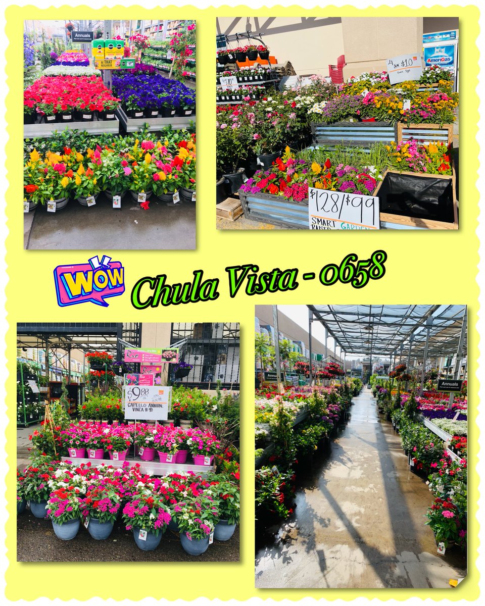 0658 - Chula Vista Nursery looks amazing and ready for the July 4th weekend. Excellent Job Luz.