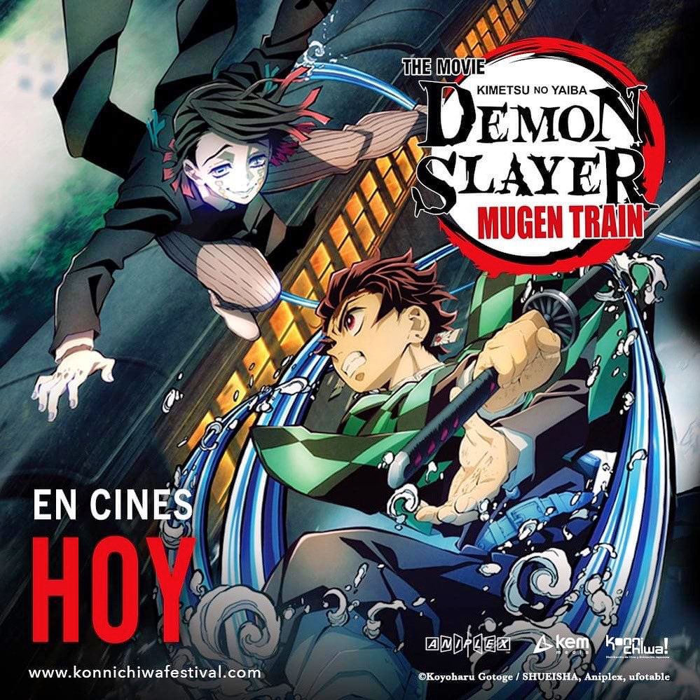 Ya podes ver #DemonSlayer #MugenTrain en Cinema La Plata 👺⚔️🔥 ¡Conseguí tus entradas en cinemalaplata.com.ar o directamente en boletería!