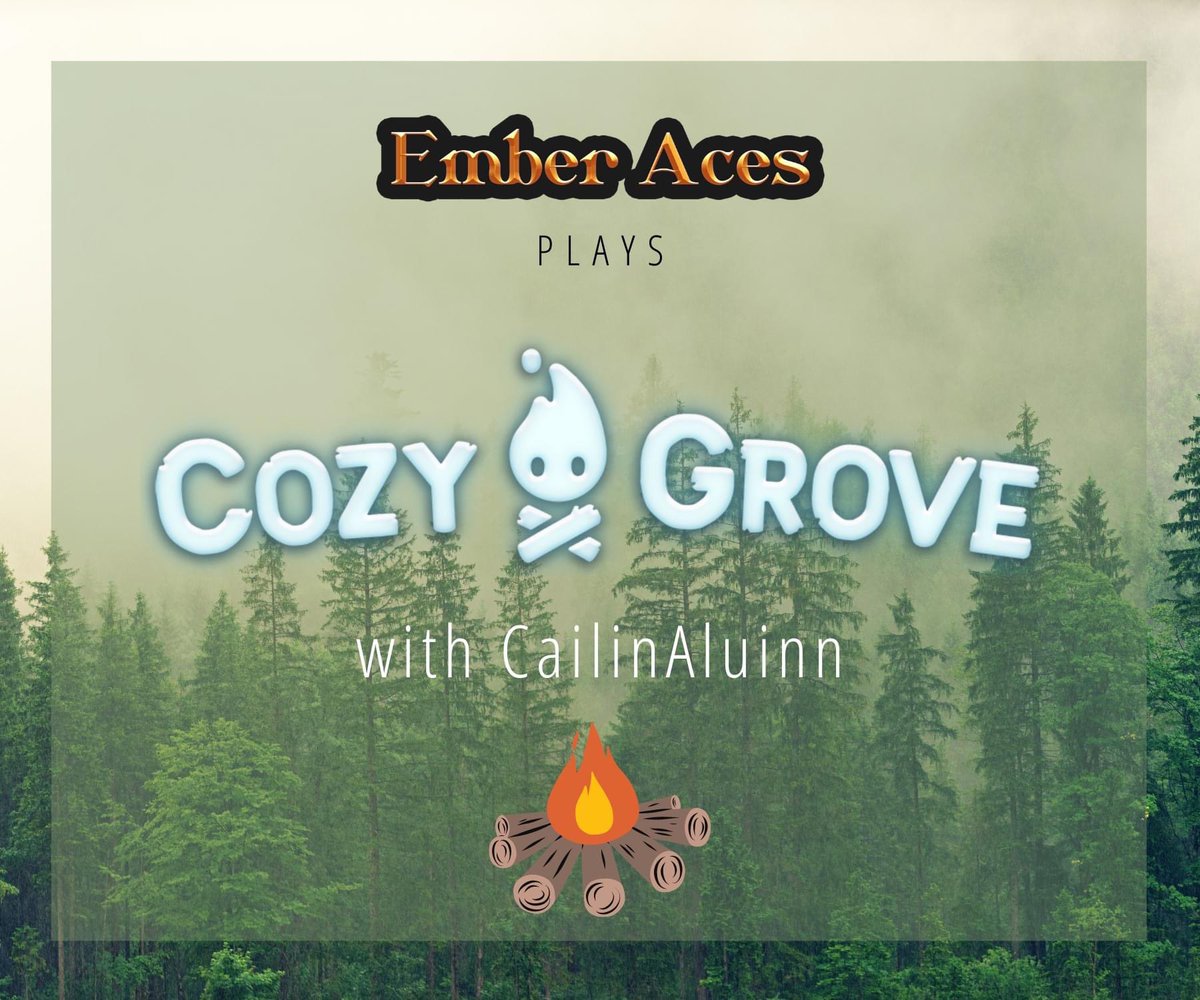 EmberAcesGuild's tweet photo. Cozy Grove is back by popular demand! CailinAluinn will be hosting a Cozy Grove stream today at 4pm CDT at https://t.co/jyuAzxzwkI

#twitch #cozygrove #SmallStreamerCommunity #liveontwitch #EAGplays https://t.co/WznUiMIslf