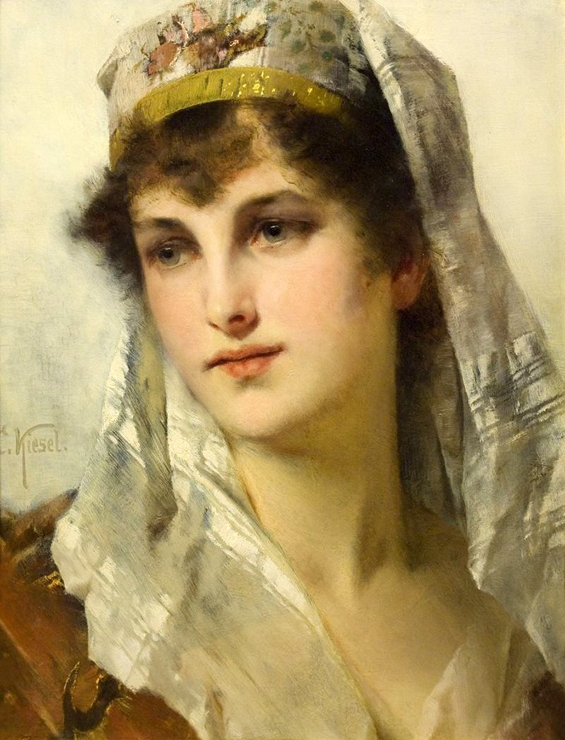 Портрет это. Конрад Кисел (Conrad Kiesel,1846-1921). Художник Конрад Кизель (Conrad Kiesel). Конрад Кизель (1846-1921). Художник Conrad Kiesel 1846-1921.