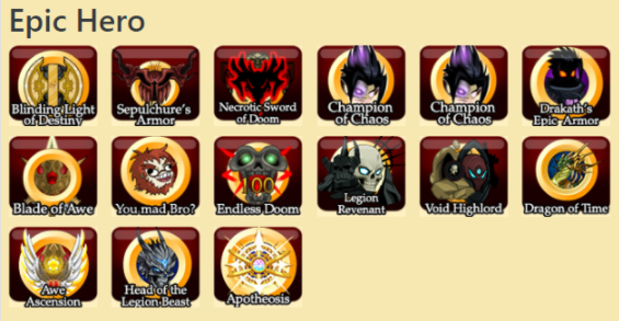 This weekend, begin your quest to recreate the legendary Exalted Apotheosis weapon in the Exaltia Tower challenge to unlock an exclusive character page badge. AQ.com #AQWorlds #DragonFable