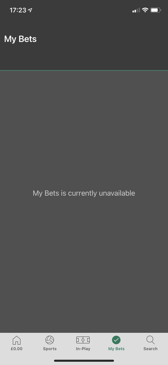 krkerry91's tweet photo. @bet365  you have some serious problems woth your ‘My Bet’ section. Won’t be using again after Euros have done! https://t.co/CXBymN1bCr