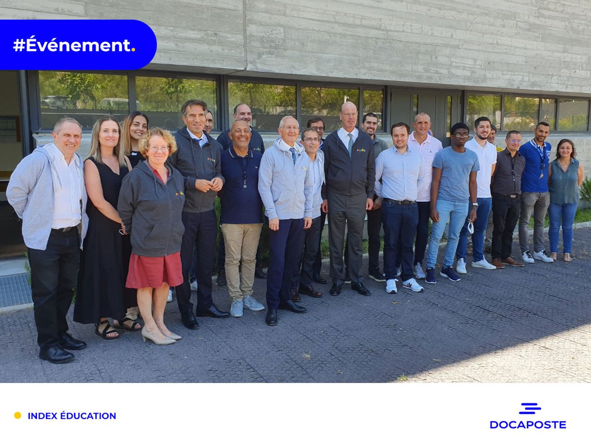 Docaposte (@docapost) on Twitter photo #Événement | "Heureux & fier d’avoir accueilli P. Wahl, PDG Groupe <a href="/LaPoste/">LaPoste</a>, <a href="/Eric_R_Lombard/">Eric Lombard</a>, DG <a href="/caissedesdepots/">Caisse des Dépôts</a>, <a href="/OvalletVallet/">Olivier VALLET</a>, PDG <a href="/Docapost/">Docaposte</a> & <a href="/F_Ferrazza/">Fabien FERRAZZA</a>, Dir. Solutions Secteur Public <a href="/Docapost/">Docaposte</a>" — O. Calderon, DG Index Éducation, filiale de <a href="/Docapost/">Docaposte</a> & éditeur de #Pronote #Événement | "Heureux & fier d’avoir accueilli P. Wahl, PDG Groupe <a href="/LaPoste/">LaPoste</a>, <a href="/Eric_R_Lombard/">Eric Lombard</a>, DG <a href="/caissedesdepots/">Caisse des Dépôts</a>, <a href="/OvalletVallet/">Olivier VALLET</a>, PDG <a href="/Docapost/">Docaposte</a> & <a href="/F_Ferrazza/">Fabien FERRAZZA</a>, Dir. Solutions Secteur Public <a href="/Docapost/">Docaposte</a>" — O. Calderon, DG Index Éducation, filiale de <a href="/Docapost/">Docaposte</a> & éditeur de #Pronote
