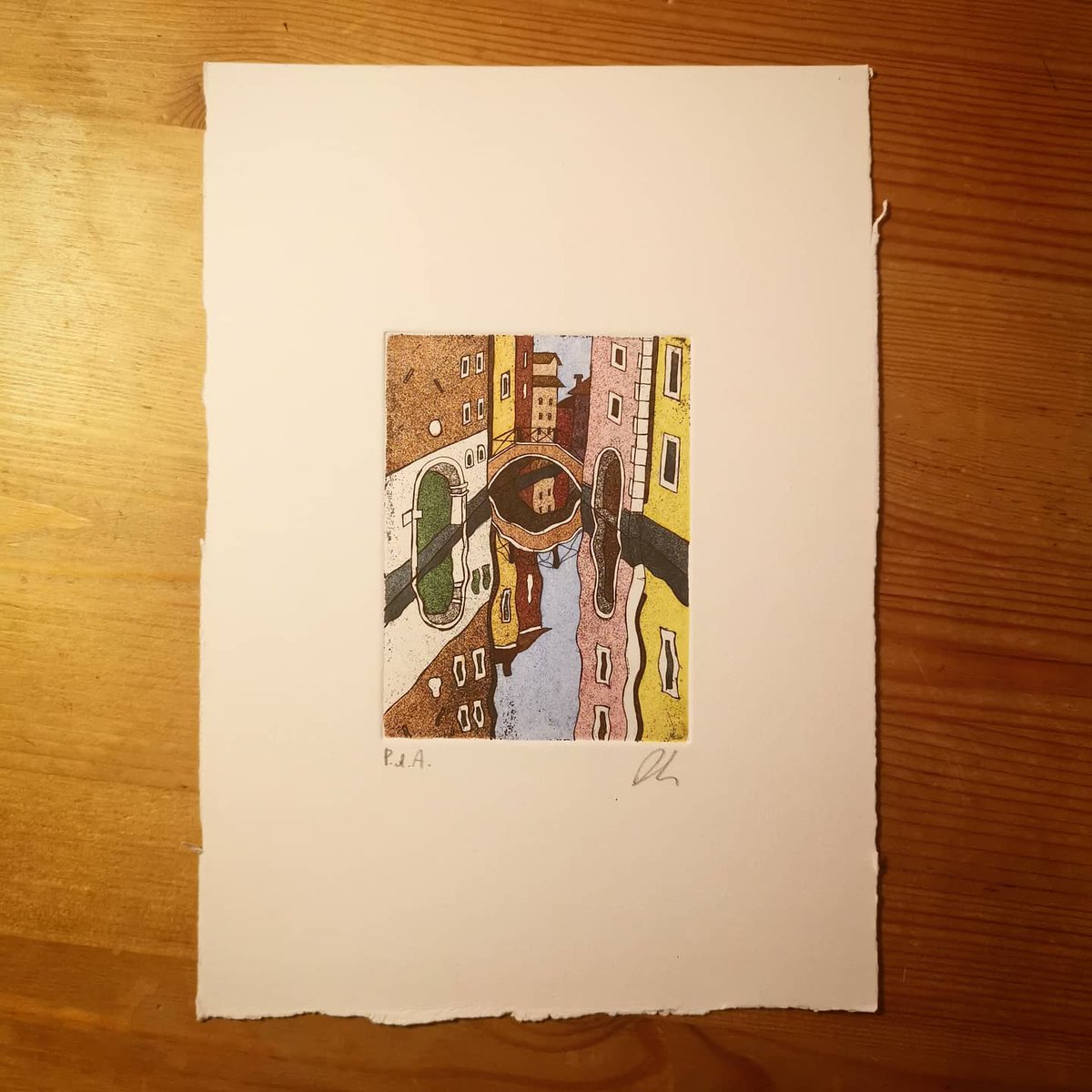 Plum2Creations's tweet image. Etching + watercolor

#plumplumcreations #artstudio #printmakingstudio #veniceitaly #veneziaitalia #venezia #venice #etching #watercolor #handmade