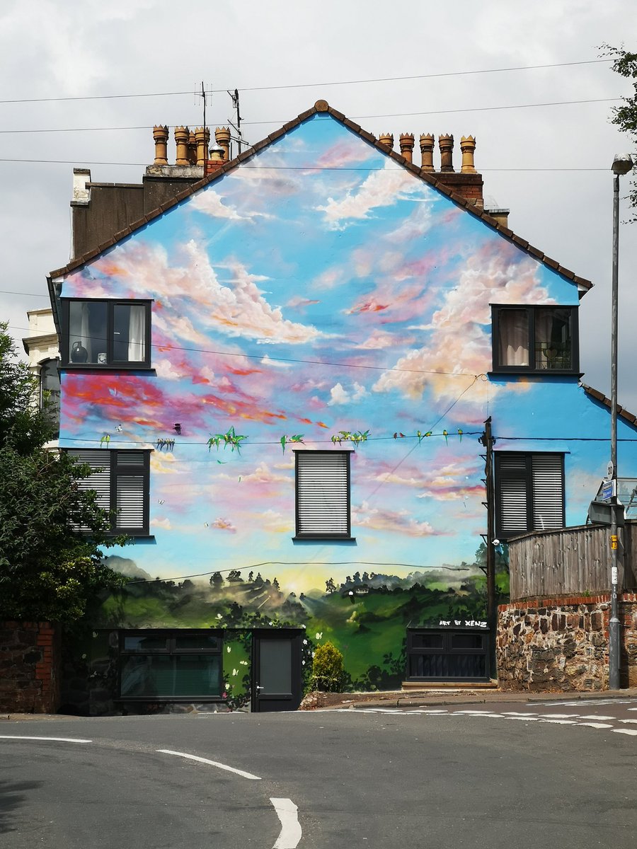 WenF2226's tweet photo. Great to be back walking in Bedminster today and discovering some fantastic new art  @upfest #75walls https://t.co/t1DGZ06x9Q