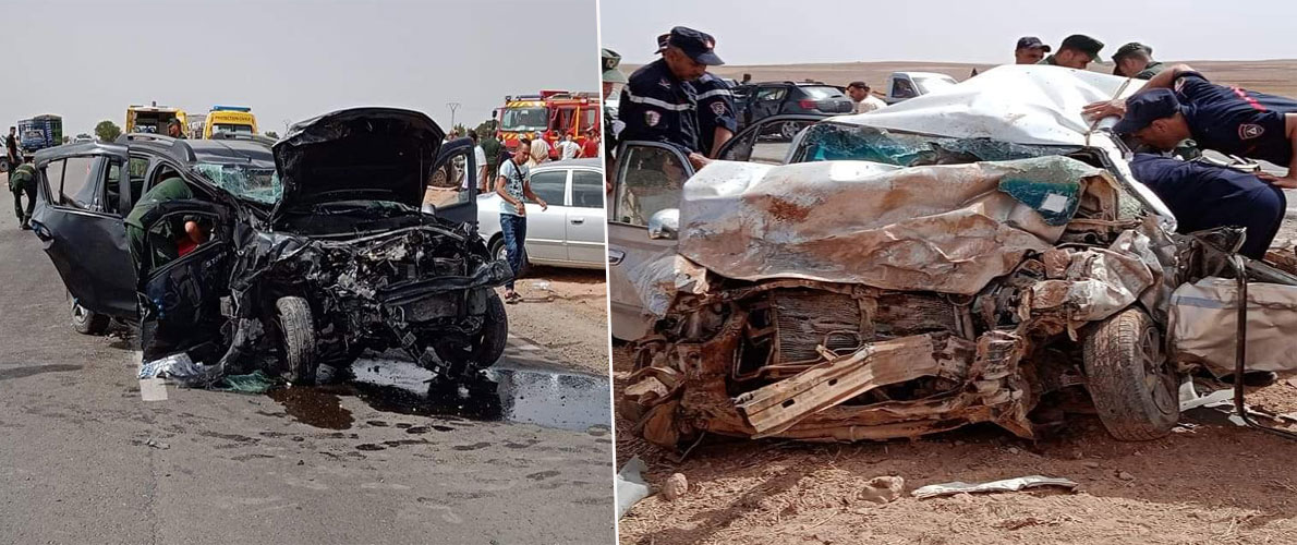 الخبر 3 وفيات في حادث مرور مروع بسعيدة
