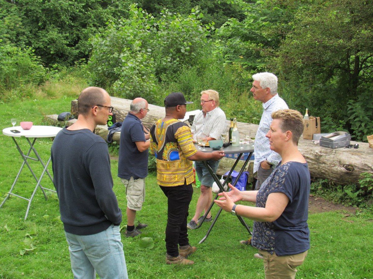 Vandaag werd de #culemborgse60dagenchallenge afgesloten bij de Tuinpiraat @culemborg #bewonersinitiatief @ElkWelzijn