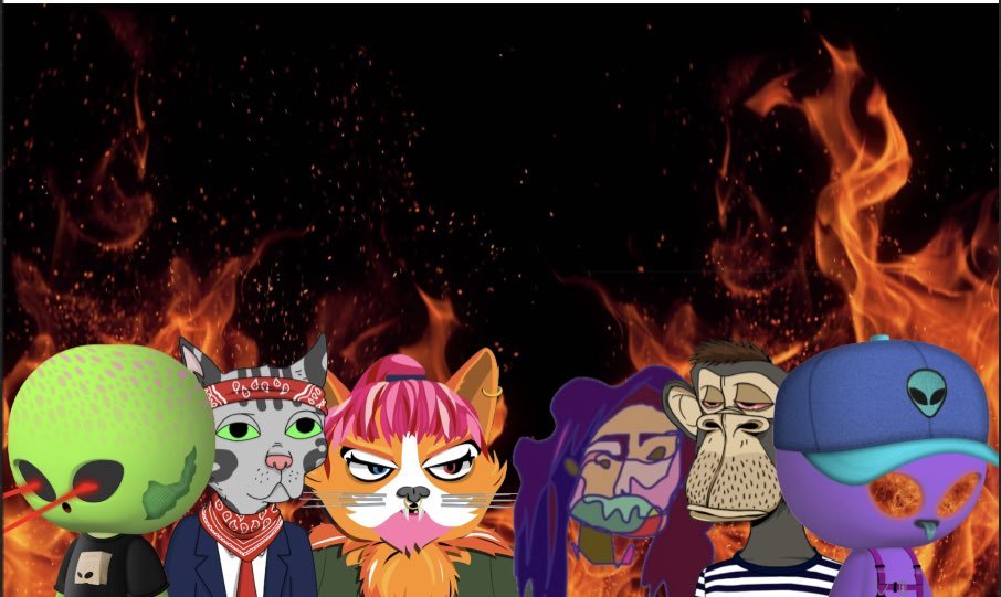 MASSIVE NFT GIVEAWAY 🥳
(Over $2000 in prizes and TONS of winners!)

Prizes:
• 2x Alien Boy, Wicked Cranium, Slumdoge 
• 3x Sewer Rats, 2x Cool Cat
• Slacker Duck, Cryptomini, F*ck Bubble
• 2x Wrapped Dreamloops, Bad Banana
• BGAN Punk, My F*cking Pickle

More below 👇