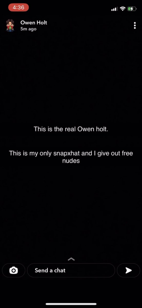 itsowenholt's tweet photo. When ppl make fake Snapchat’s ab you and sell their own stuff saying it’s you 🤠🤠🤠🤠>>> https://t.co/Qrr64OYa00