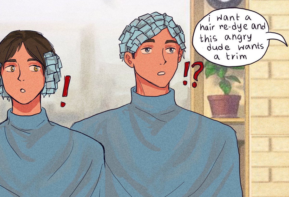 the regulars at the hair salon 3/3 (it's getting ridiculous) #haikyuu 