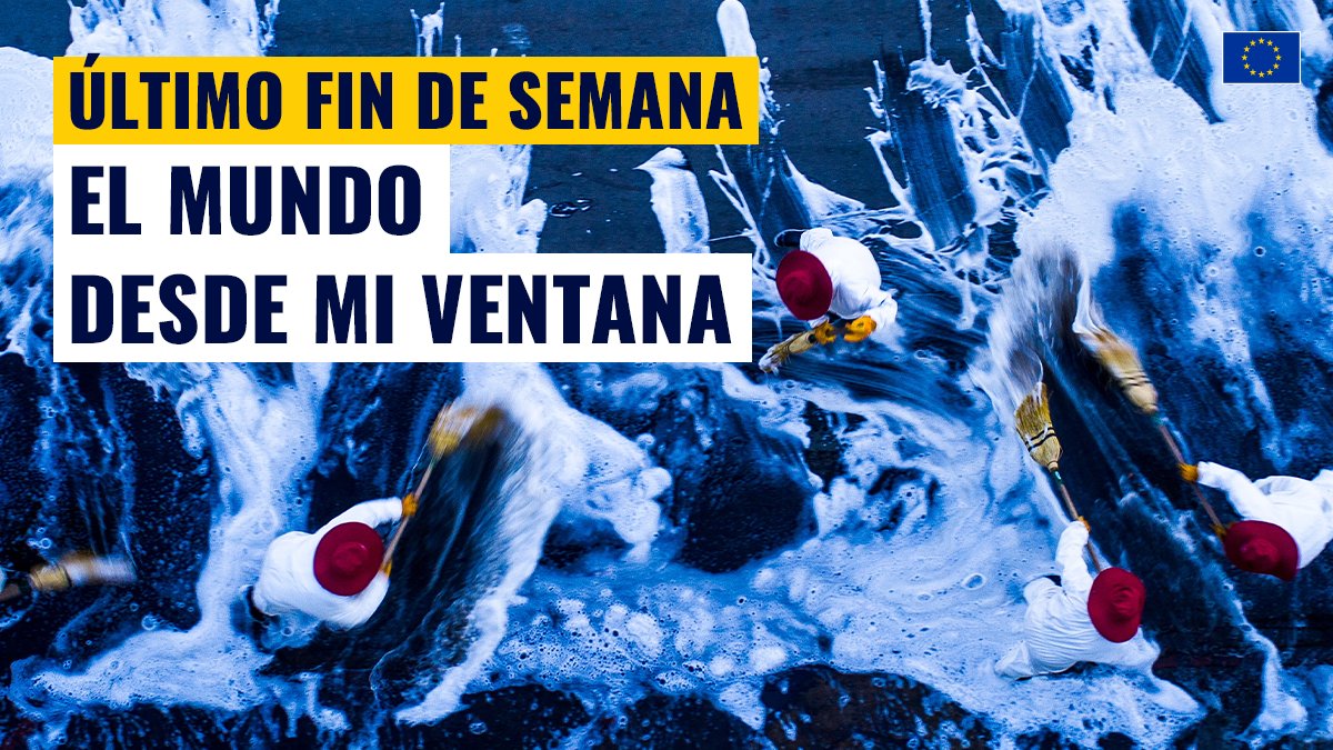 UEenPeru's tweet photo. Aprovecha el fin de semana y visita nuestra exposición fotográfica “El mundo desde mi ventana” en el #MACLima. En esta, fotógrafos profesionales y amateurs nos muestran cómo fue la vida en Perú durante los meses de aislamiento.
¡Te esperamos!
🕛10 a.m. a 6 p.m.
📷Ingreso libre https://t.co/HIRqo6IL96