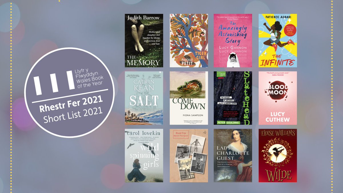 As announced on @BBCRadioWales this evening, Literature Wales is delighted to share the Shortlist for the English-language Wales Book of the Year Awards 2021. Congratulations to all the writers and their publishers! #WBOTY21 literaturewales.org/lw-news/announ…