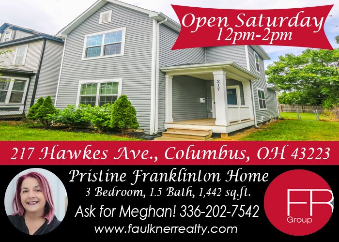 cmhhouseexpert's tweet photo. *OPEN HOUSE* 217 HAWKES AVE., COLUMBUS, OH 43223. SATURDAY 7/3/21 12PM-2PM

Ask for Meghan Diekmeyer 336-202-7542!

https://t.co/86AQhG01He

#faulknerrealty #realestate #openhouses #open #openhousesunday #openhouse #househunting #forsale #homesforsale #realtor #newhome https://t.co/QJBWCvqHRu