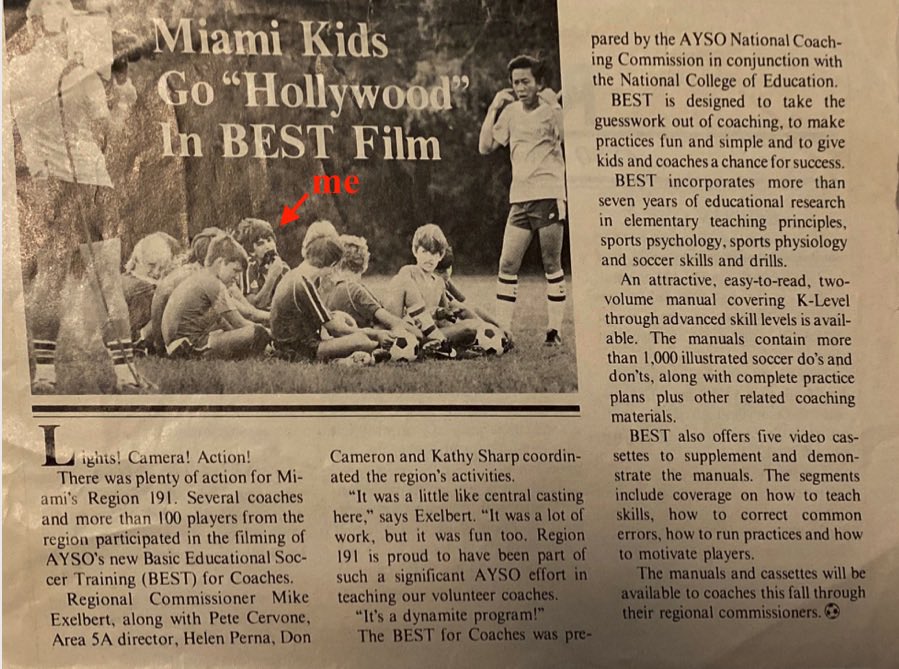cpmusic's tweet photo. @AYSO_Soccer any idea where I can find vintage 1980s BEST for Coaches videos? https://t.co/F8UKJNn71n