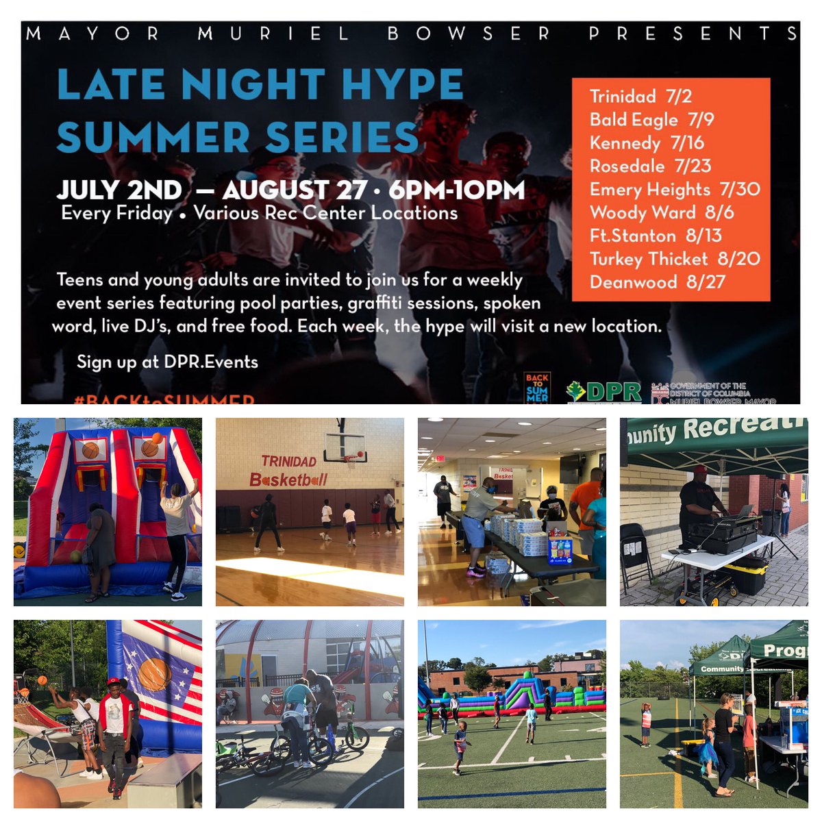 Dc Parks Rec Wherefunhappens Safely Dcdpr Twitter