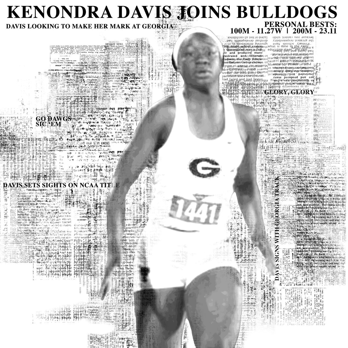 Don't look now - We've got another one!

Welcome to Athens, Kenondra!

#GoDawgs